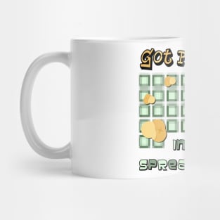 Got PopCorn in Your SpreadSheets | Formula Woes Black Mug